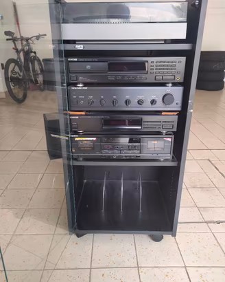 Harman/kardon Kenwood CD KT Sony cassette TC-WR570