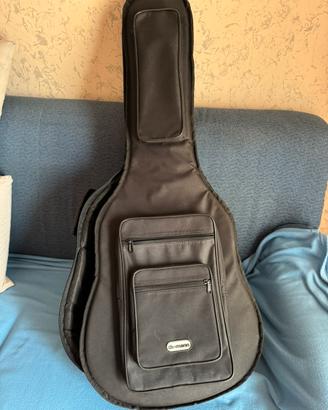 Custodia per chitarre 4/4  imbottita multi tasche