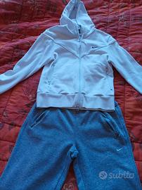 Tuta Nike donna tg S cotone garzato