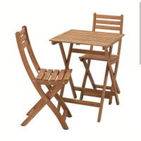 Tavolino e sedie da giardino ikea Askholmen