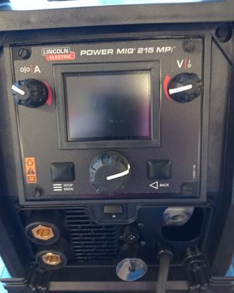 saldatrice Lincoln Power mig 215mp