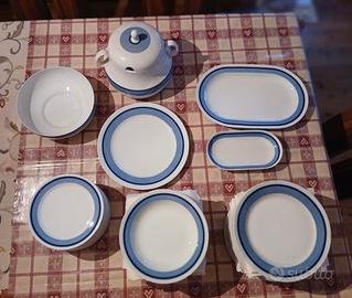 Set 36 piatti + accessori Heiligenberg Echt Kobalt