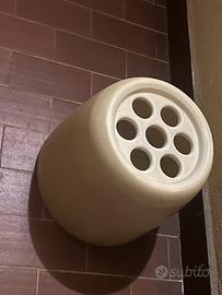 Portaombrelli plastica Dedalo di Cattaneo anni 70