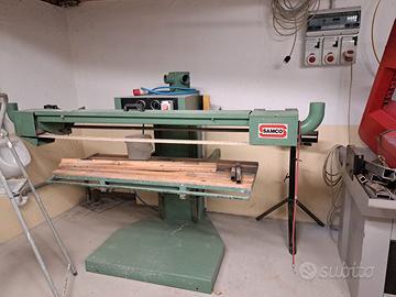 Pulitrice a nastro Samco EE1500 completa di sacco