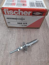 Tassello Fischer SBS 8/5 vite filettata M5x35 50pz