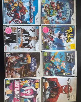 Lotto giochi Wii Completi
