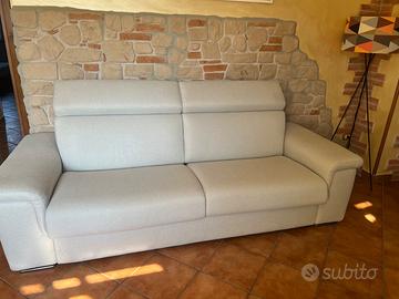 DIVANO LETTO IN TESSUTO