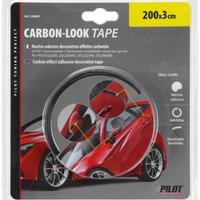 Nastro adesivo decorativo effetto carbonio 200x3cm