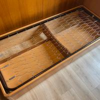 Letto con cassettoni e rete