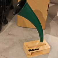 grammofono amplificatore per smartphone design vin