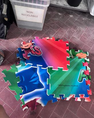 Tappeto puzzle pj masks