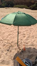 Ombrellone da mare antivento Coveri 180 cm nuovo
