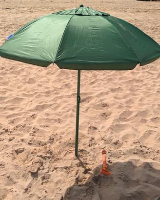 Ombrellone da mare antivento Coveri 180 cm nuovo