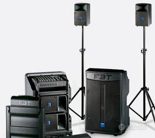 FBT AMICO 1000 SUBWOOFER,MIXER E CASSE SATELLITI