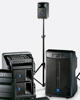 FBT AMICO 1000 SUBWOOFER,MIXER E CASSE SATELLITI