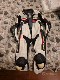 tuta moto in pelle