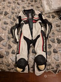 tuta moto in pelle