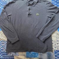 Polo Lacoste Classic Fit blu – taglia S US (F8455)