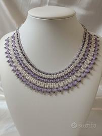 Collana choker vintage  Etnica Tribale Cleopatra