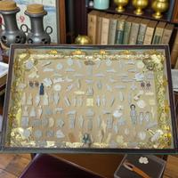 Teca collezione fave fèves antiche e moderne