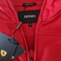 Felpa con zip Ferrari