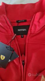 Felpa con zip Ferrari