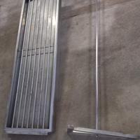 mensola tubolare inox