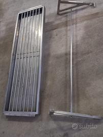 mensola tubolare inox