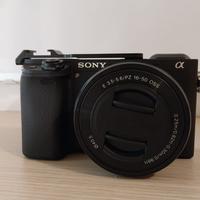 Sony Alpha 6400L - Kit obiettivo 16-50+ 2 batterie