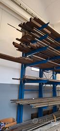 scaffale cantilever