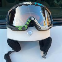 Casco Briko nuovo e occhiali Lange