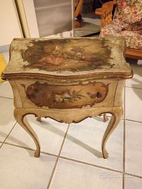 Comodino antico barocco VENEZIANO
