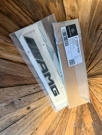 Targhette adesive Mercedes AMG Originali