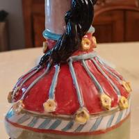 Bambola in ceramica fatta a mano – pezzo unico