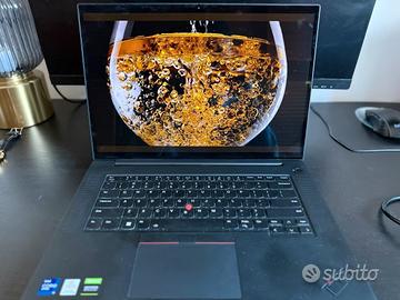 Lenovo X1 Extreme i9 32GB 4k Touch Rtx 3080 1TB