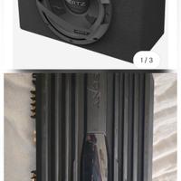 Amplificatore + Subwoofer 1000V entrambi 