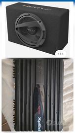 Amplificatore + Subwoofer 1000V entrambi 
