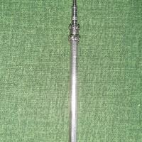 Matita meccanica vittoriana antica in argento 18°S