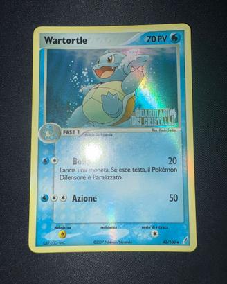Wartortle Stamped Guardiani dei Cristalli 42/100