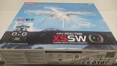 Quadricottero-Drone SYMA X5SW telecamera WIFI