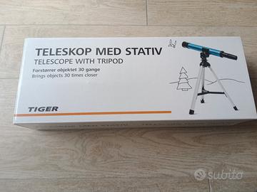 Telescopio con cavalletto 30x - Tiger 