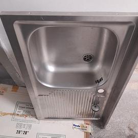 Lavabo cucina in acciaio Inox