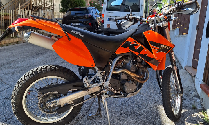 Ktm sxc 625 2004