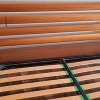 letto matrimoniale in legno