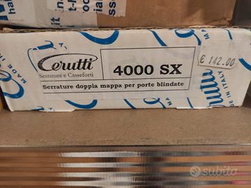 Serratura porta blindata Cerutti 4000 sx