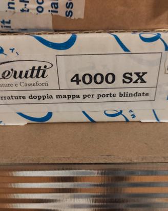 Serratura porta blindata Cerutti 4000 sx