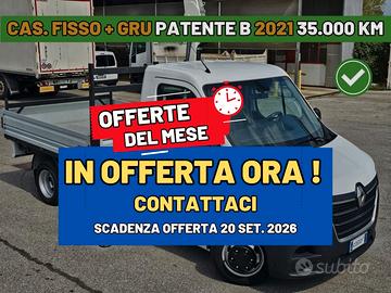 Renault Master T35 Con Gru e Radiocomando