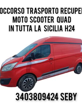 TRASPORTO SOCCORSO RECUPERO MOTO 