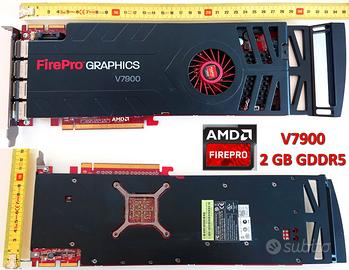 AMD FirePro V7900 2 GB GDDR5 4x DisplayPort GPU