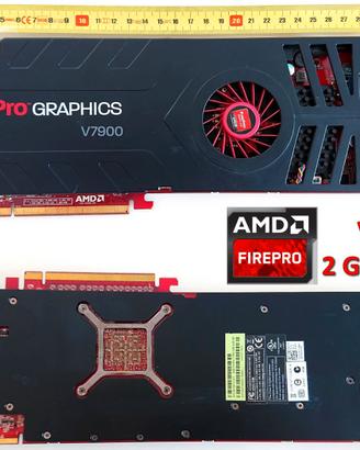 AMD FirePro V7900 2 GB GDDR5 4x DisplayPort GPU